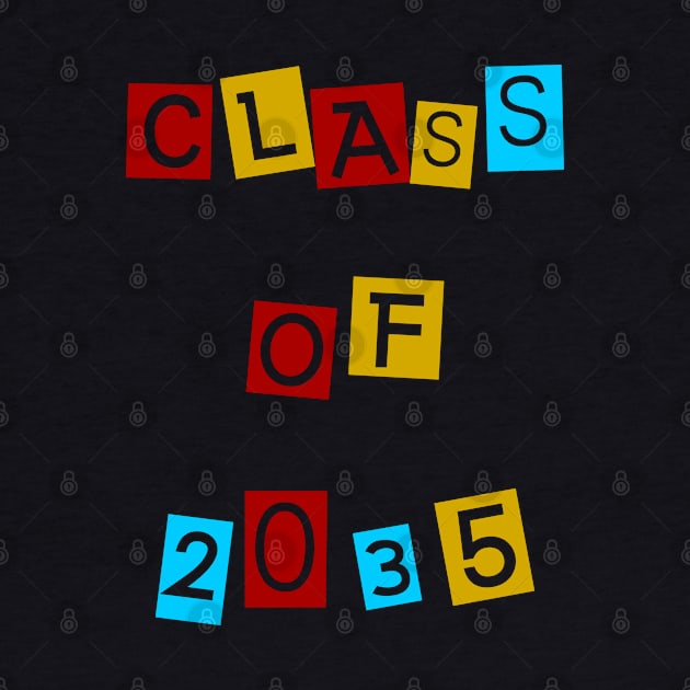 Class Of 2035 Shirt Pre-K Graduate Preschool Graduation by ALLAMDZ